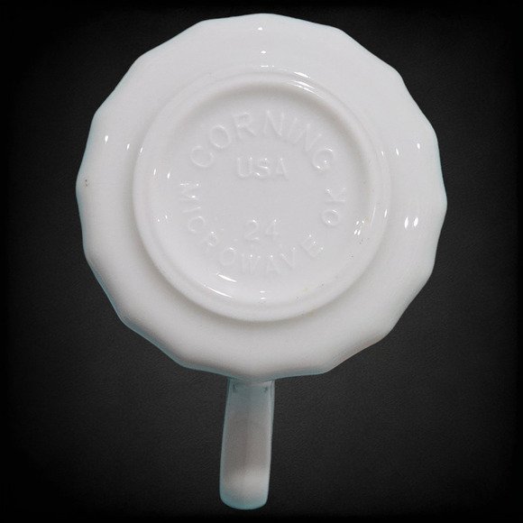 Vintage Corningware Callaway Ivy Mugs USA Made 8oz Coffee Cups Set of 6 - Picture 11 of 12